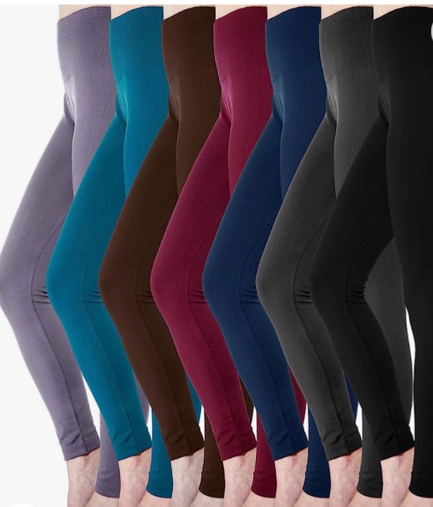 Photo 1 of **One size fits most**
Diravo 7 Pack Fleece Lined Leggings Womens Fashion High Waist Tummy Control Leggings for Women Winter Warm
