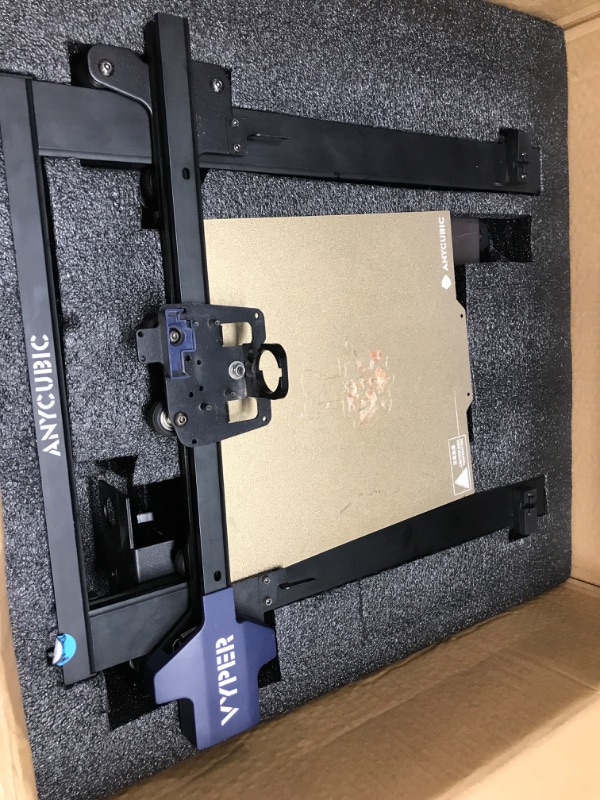 Photo 2 of **PARTS ONLY**ANYCUBIC Vyper 3D Printer, Auto Leveling Upgrade Fast FDM Printer 9.6" x 9.6" x 10.2" Printing Size