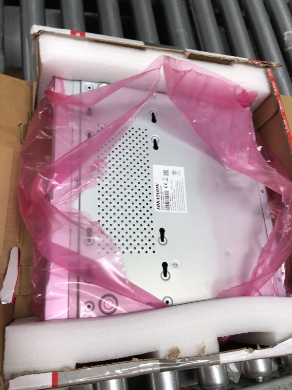 Photo 3 of ***PARTS ONLY NOT FUNCTIONAL***Hikvision DS-7600NI-Q2/P Series NVR - Network Video Recorder - MPEG-4, H.264+, H.264, H.265, H.265+ Formats - 1 Audio in - 1 Audio Out - 1 VGA Out - HDMI - TAA Compliant - TAA Compliance
