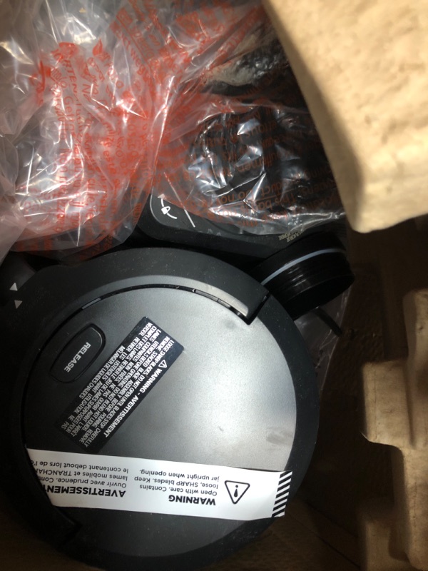 Photo 1 of Ninja BL770 Mega Kitchen System, 1500W, 4 Functions for Smoothies, Processing, Dough, Drinks & More, with 72-oz.* Blender Pitcher, 64-oz. Processor Bowl, (2) 16-oz. To-Go Cups & (2) Lids, Black BL770 Black