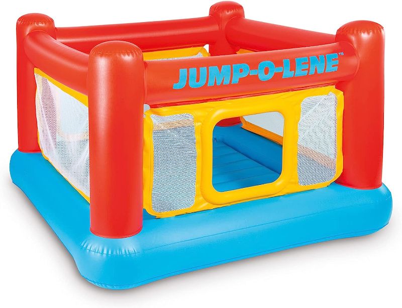 Photo 1 of AirMyFun Inflatable Bounce House,Jumping Bouncer, Splash Pool to Play,Kids Slide Park for Outdoor Playing with Carry Bag