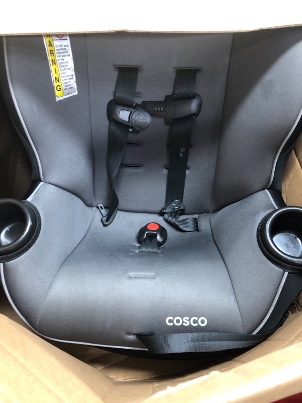 Photo 2 of Cosco Onlook 2-in-1 Convertible Car Seat, Rear-Facing 5-40 pounds and Forward-Facing 22-40 pounds and up to 43 inches, Black Arrows
