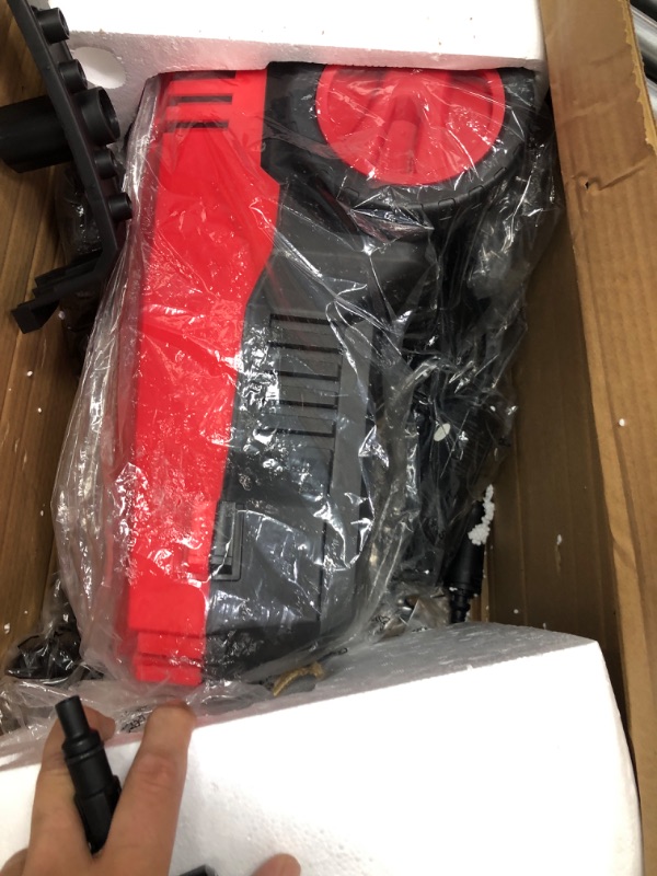 Photo 1 of Electric Pressure Washer TE3000 1.9GPM Pressure Washer Portable Power Washer 1800W High Pressure Cleaner Machine with 4 Nozzles Foam Cannon,Best for Cleaning Homes, Cars, Driveways, Patios
