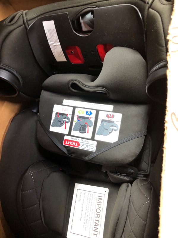 Photo 2 of Britax One4Life ClickTight All-in-One Car Seat – 10 Years of Use – Infant, Convertible, Booster – 5 to 120 pounds - SafeWash Fabric, Drift
