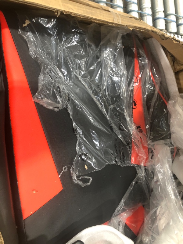 Photo 2 of **PARTS ONLY** red and black gaming chair