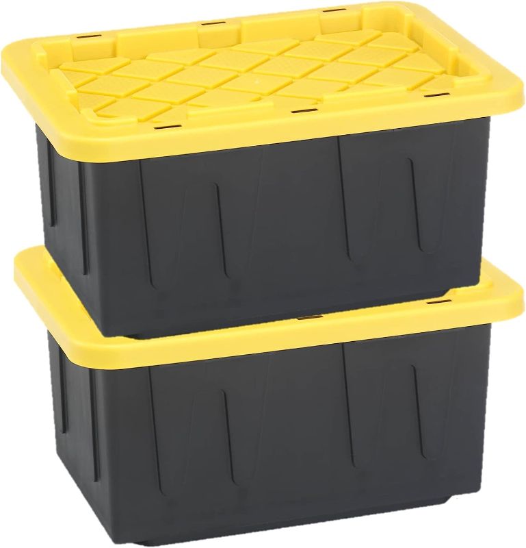 Photo 1 of *** NEW *** 2pk 15gal Durabilt Tough Container - Homz