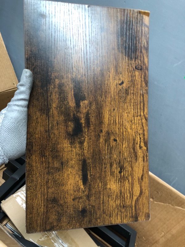 Photo 1 of *** USED *** VASAGLE Bar Stools, Set of 2 Bar Chairs, Kitchen Breakfast Bar Stools with Footrest, 23.6 Inches High, Industrial in Living Room, Party Room, Rustic Brown and Black ULBC074B01