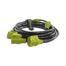 Photo 1 of Sun Joe SJG-EXT2510-3WAY Generator Series 3 Outlet Power Cord | 25-Foot | 10/3-Gauge | 3750 watts
