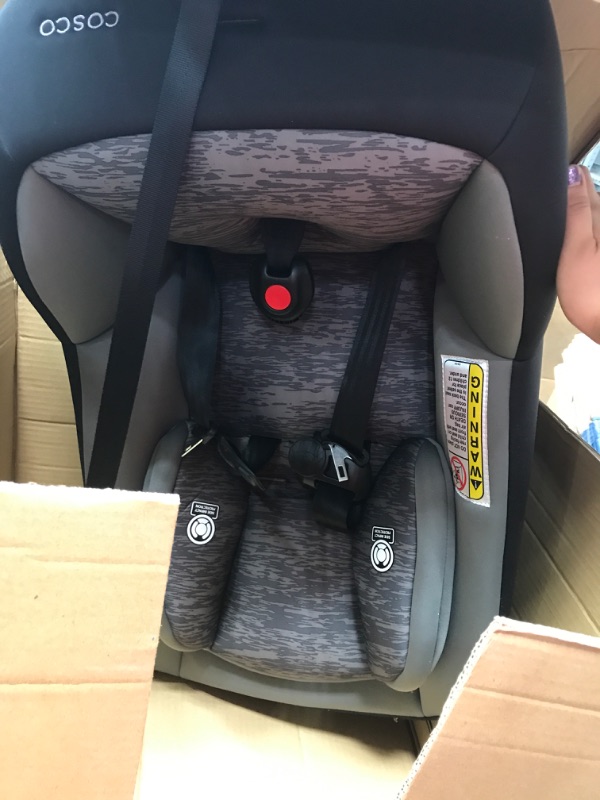 Photo 3 of Cosco Mighty Fit 65 DX Convertible Car Seat (Heather Onyx Gray)