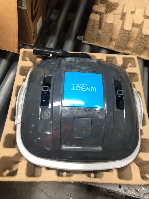 Photo 3 of (2023 Latest) WYBOT Cordless Pool Vacuum, Robotic Pool Cleaner, with Updated Battery Up to 100Mins Runtime, Strong Suction, Automatic Vacuum for Above Ground Flat Bottomed Pools Up to 861 Sq.Ft
