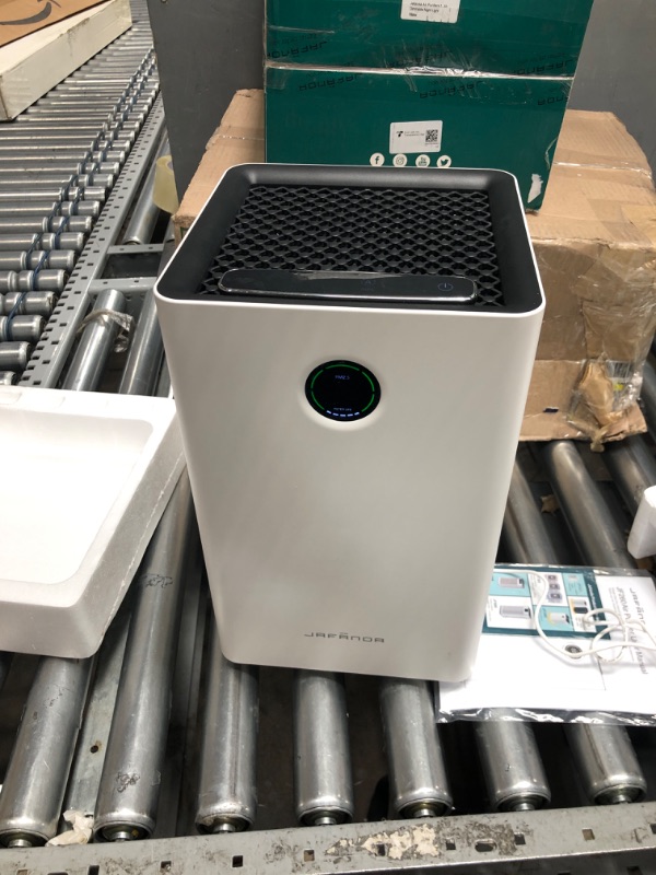 Photo 2 of Jafända Air Purifiers for Allergies Home Large Room 1190ft² H13 True HEPA Filter, Dimmable Night Light and Activated Carbon Remove 99.97% Dust Smoke Odor Pollen Pets Hair Dander,Quiet Sleep Mode 23dB
