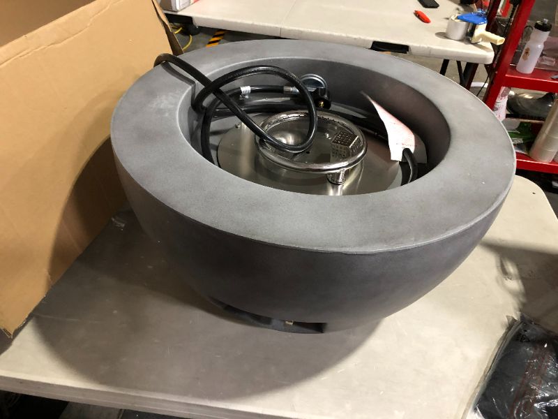 Photo 7 of ***UNTESTED***
Kante Concrete Round Fire Table 25", 50000 BTU