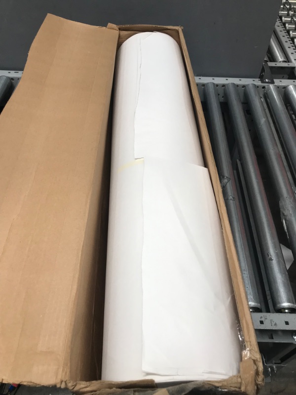 Photo 2 of School Smart Paper Roll - 50 pound - 36 inch x 1000 feet - White