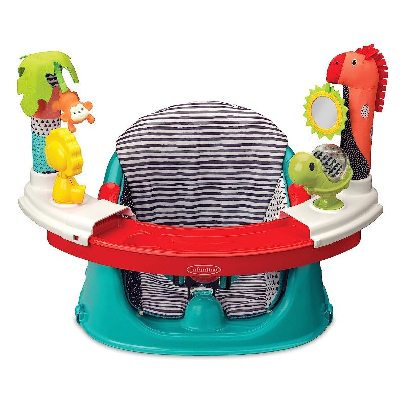 Photo 1 of 
Infantino 3-in-1 Grow-with-Me Discovery Seat and Booster, Baby Activity Seat, Booster Seat for Dining Table with Removable Tray
