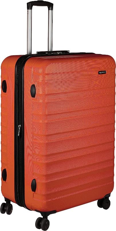 Photo 1 of **Small Scratch** Amazon Basics 28-Inch Hardside Spinner, Orange
