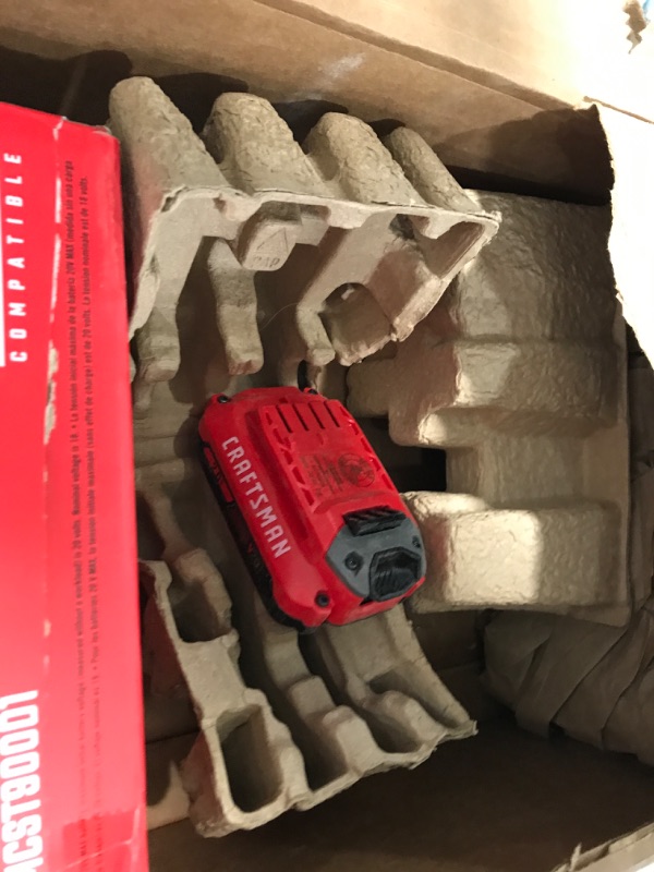 Photo 1 of CRAFTSMAN CMCST900D1 V20* Cordless WEEDWACKER® String Trimmer/Edger - Automatic Line Advance Feed with CMCHTS820D1 V20* 22" Cordless Hedge Trimmer w/ Hedge Trimmer