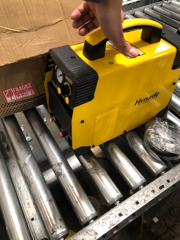 Photo 3 of ***PARTS ONLY NOT FUNCTIONAL***hynade Pilot Arc Plasma Cutter, PLC-50DP 50Amp High Frequency Non-Touch Pilot Arc Digital Plasma Cutter, DC Inverter 110/220V Dual Voltage Cutting Machine (PLC-50DP)