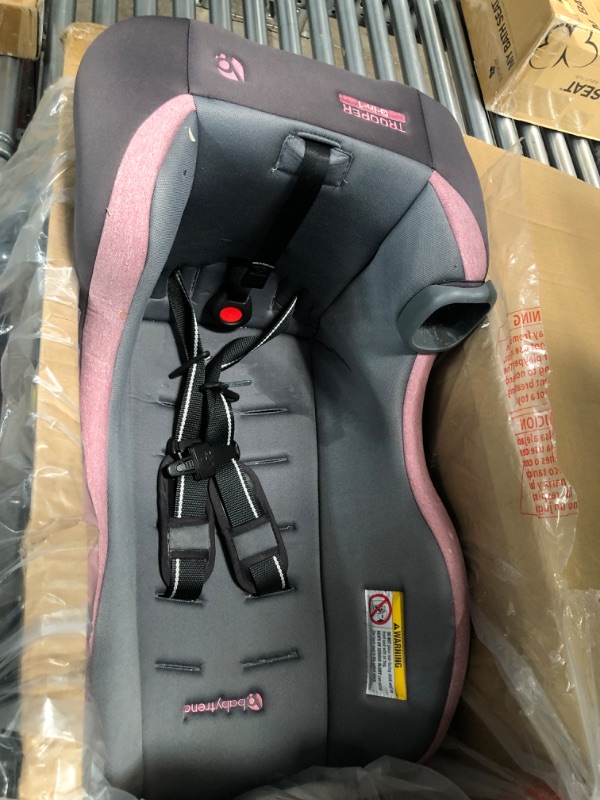 Photo 2 of Baby Trend Trooper 3-in-1 Convertible Car Seat, Cassis Pink