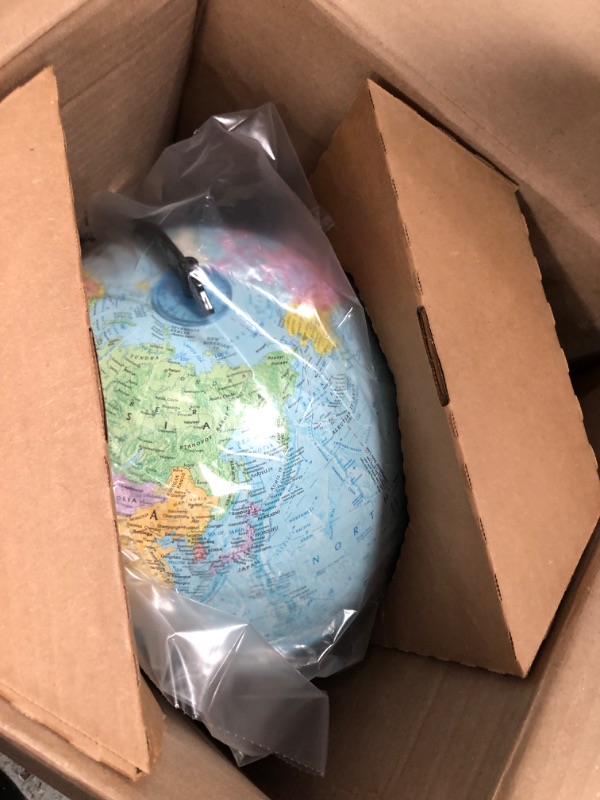 Photo 1 of Globe 12 inch - Blue Ocean Educational Raised Relief Political - 2022 Country Lines