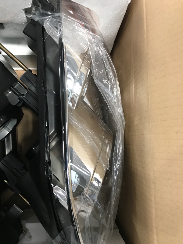 Photo 1 of AXLAHA 2006-2008 Dodge Ram Headlights Assembly for 2006 2007 2008 Dodge Ram 1500/2006 2007 2008 2009 Dodge Ram 2500 3500 Chrome Housing Amber Reflector Replacement Driver and Passenger Side A-Chrome Housing Amber Reflector