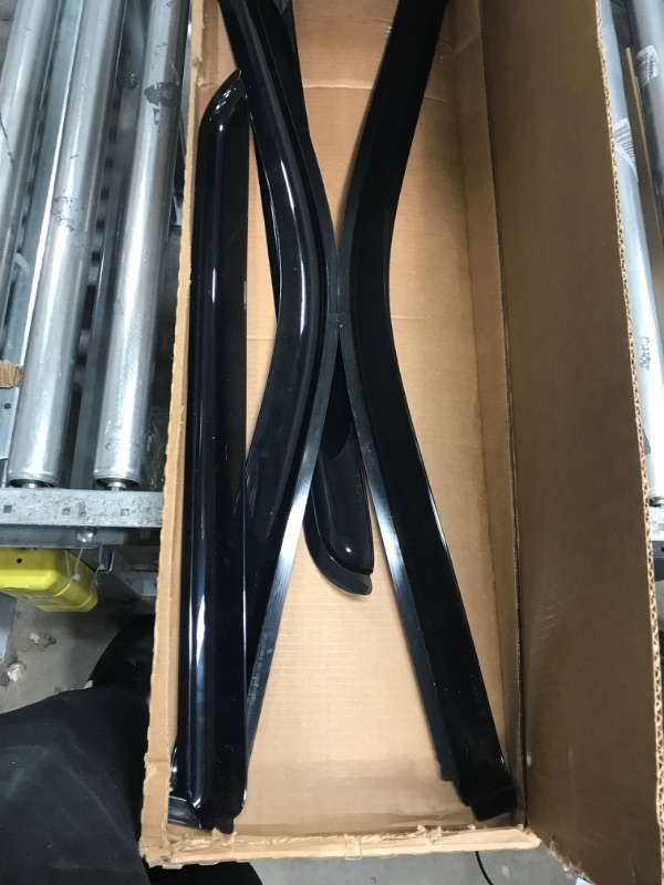 Photo 1 of Auto Ventshade [AVS] In-Channel Ventvisor | 2015 - 2023 Ford F-150, 2017 - 2023 Ford F-150 Raptor/F-250/F-350/F-450/F-550 Super Duty SuperCrew - Smoke, 4 pc. | 194975 In-Channel - Smoke