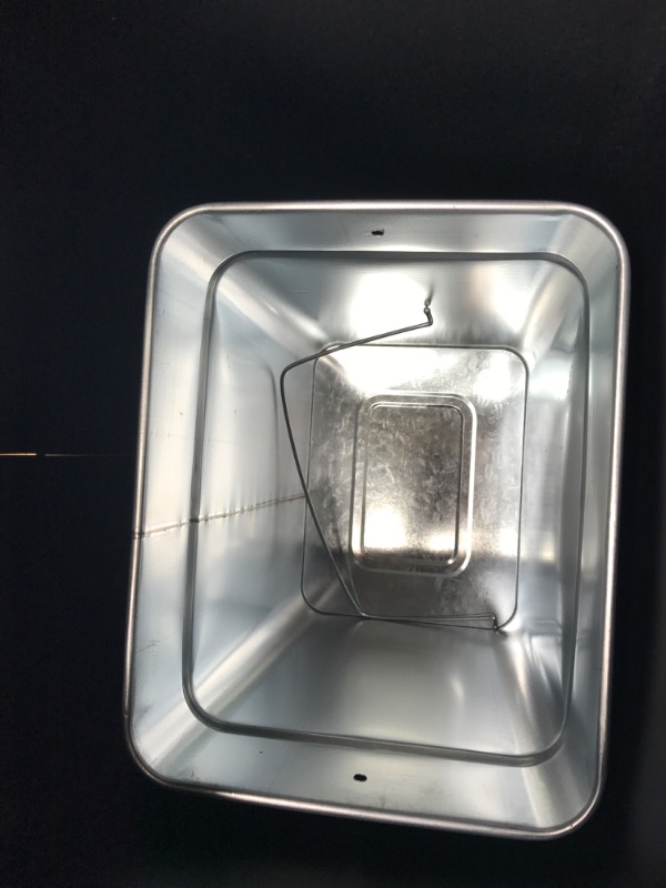 Photo 1 of BEAMNOVA Trash Can Indoor Outdoor Black Stainless Steel Commercial Garbage Can Industrial Garbage Enclosure Inside Cabinet with Lid Waste Container, Black, 31*25*61 cm / 12.2*9.8*24 in Black 12.2*9.8*24 in / 31*25*61 cm