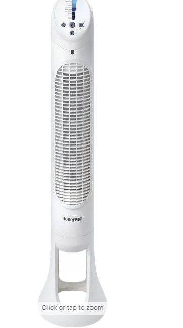 Photo 1 of Honeywell Home - QuietSet Tower Fan - White
