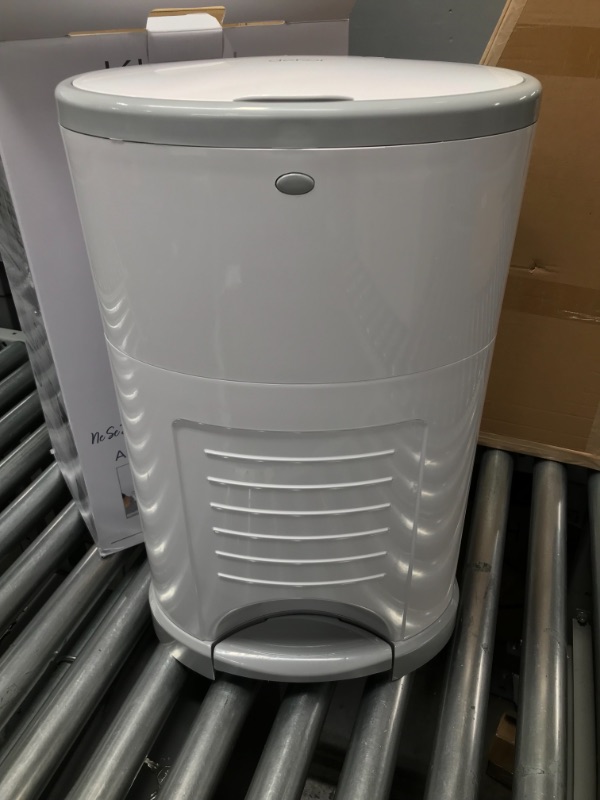 Photo 4 of Dekor Plus Hands Free Diaper Pail - White