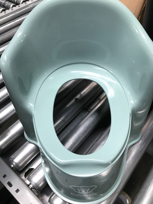 Photo 1 of ***MISSING WHITE PIECE***

BabyBjörn Potty Chair, Deep Green/White