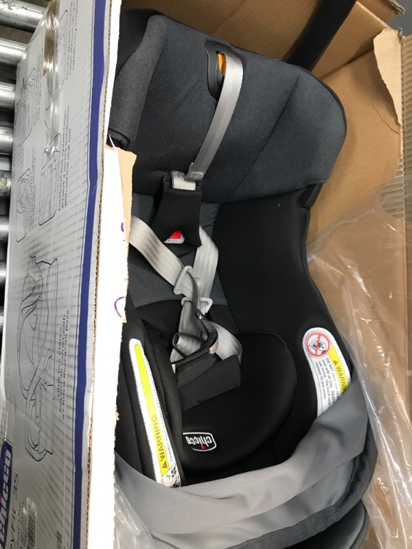 Photo 2 of Chicco KeyFit 35 Infant Car Seat - Onyx | Black Durable Woven Seat Pad Onyx