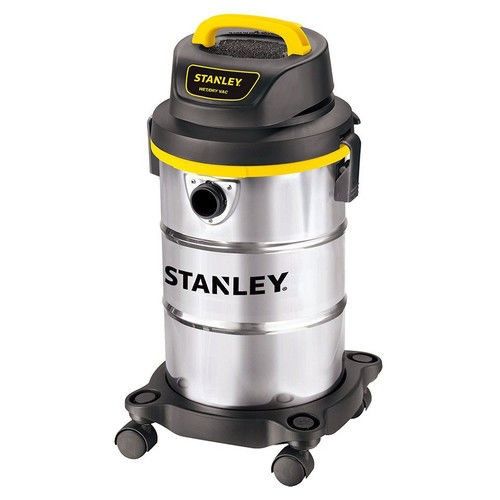 Photo 1 of **SEE NOTES**
Stanley SL18130 5 Gallon 4HP Stainless Steel Wet/Dry Vac 11 Pc Box
