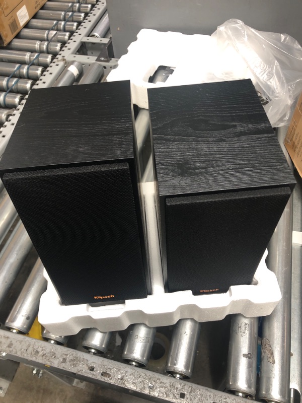 Photo 2 of Klipsch R-41M Powerful Detailed Bookshelf Home Speaker Set of 2 Black Pair