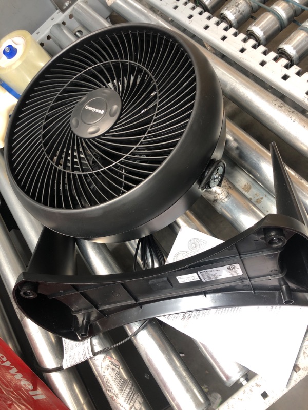 Photo 1 of 12 in. 3 Speed Whole Room Circulator Floor Fan