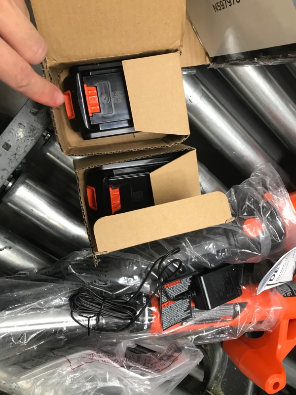 Photo 1 of *SPOOLS NOT INCLUDED*  BLACK+DECKER 20V MAX String Trimmer/Edger & Sweeper Kit with Trimmer Line, 30-Foot, 0.065-Inch, 3-Pack (LCC222 & AF-100-32P) 2 Battery Kit w/ (3) Spools