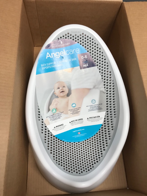 Photo 2 of Angelcare Baby Bath Support (Grey) | Ideal for Babies Less than 6 Months Old