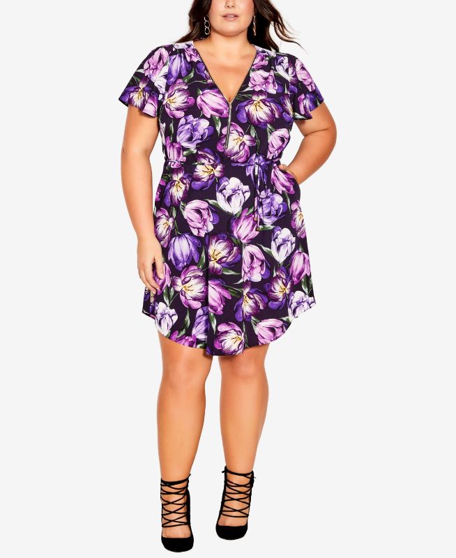 Photo 1 of City Chic Plus Size Trendy Tulip Dress, Medium 
