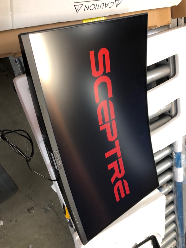 Photo 2 of Sceptre 27-inch Curved Gaming Monitor up to 240Hz DisplayPort HDMI 1ms 99% sRGB Build-in Speakers, R1500 Machine Black 2023 (C275B-FWT240) 27" Curved 240Hz