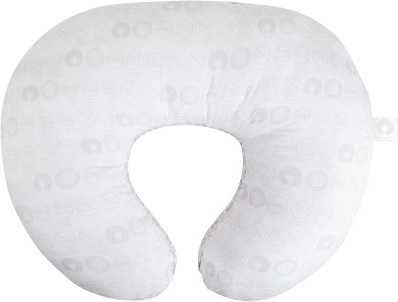 Photo 1 of Boppy Nursing Pillow,Polyester – Bare Naked Breastfeeding and Bottle Feeding, Propping Baby, Tummy Time, Sitting Support Pillow Only
