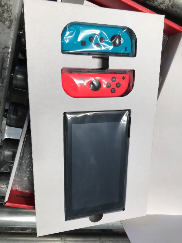 Photo 2 of Nintendo Switch (Neon Red/Neon blue)
