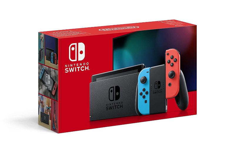 Photo 1 of Nintendo Switch (Neon Red/Neon blue)
