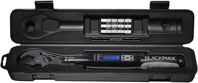 Photo 1 of ***PARTS ONLY NOT FUNCTIONAL***CPS BLACKMAX BTLDTW Adjustable Electronic Torque Wrench
