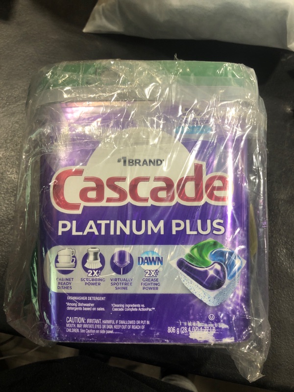 Photo 2 of Cascade Platinum Plus Dishwasher Pod, Dishwasher Detergent, Dishwasher Pods, Dish Detergent ActionPacs Dish Pods, Fresh, 52 Count Dishwashing Pods Dishwasher Pods, Fresh Scent, 52 Count