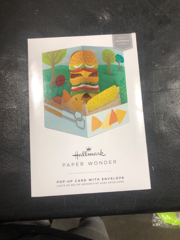 Photo 2 of Hallmark Paper Wonder Pop Up Birthday Card or Fathers Day Card (Cheeseburger)