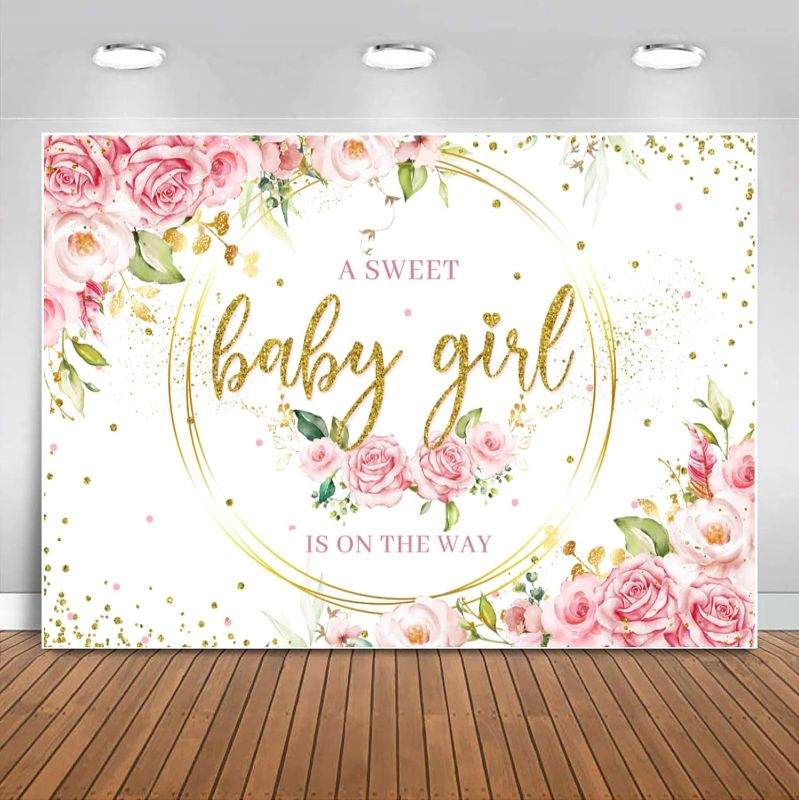 Photo 1 of 7x5ft baby backdrop background girls