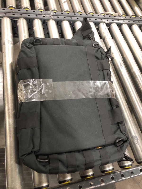 Photo 1 of GES Tactical Briefcase, 17.3 Inch Men's Messenger Bag Military Briefcase for Men 17.3 Inch Black Bag