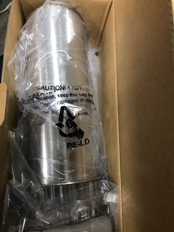 Photo 1 of 3LBS Sausage Stuffer - Aluminum Meat Sausage Maker with Suction Base Horizontal Kitchen Packed 4 Tubes for Homemade 3LBS Horizontal
