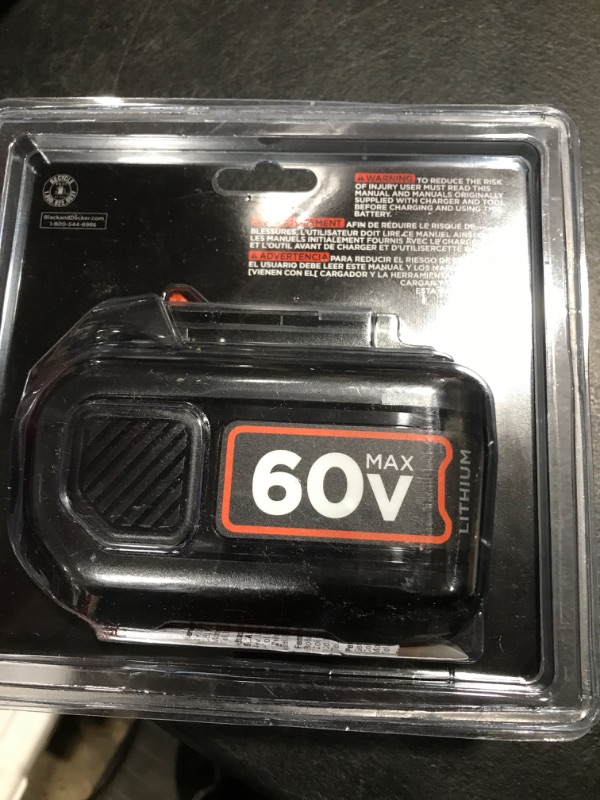 Photo 3 of 60-Volt MAX 2.5Ah Lithium-Ion Battery Pack - Charger Not Included