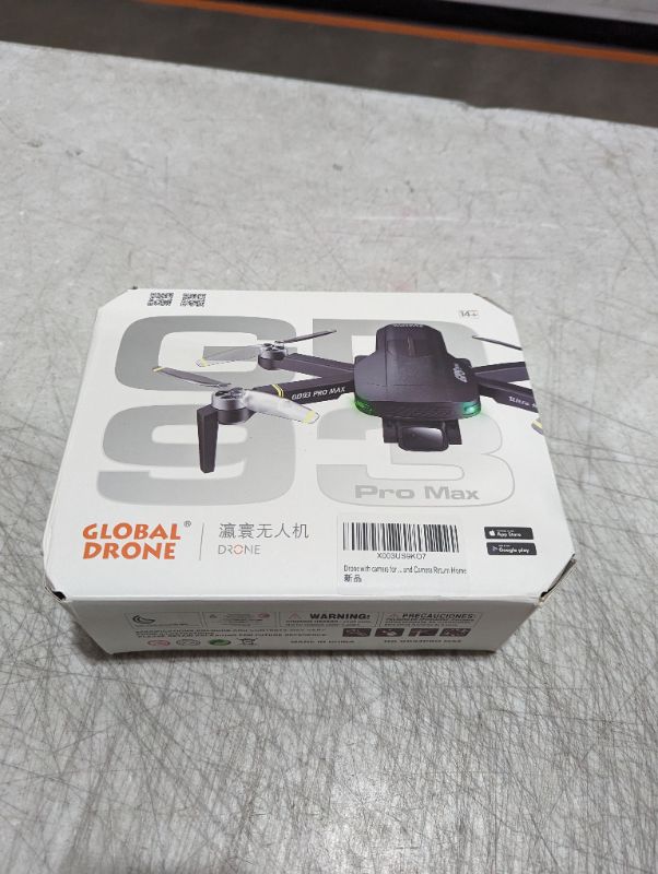 Photo 5 of Global Drone GD93 PRO MAX GPS 5G WiFi FPV with 4K ESC HD Camera 720° Infrared Obstacle Avoidance Optical Flow Brushless Foldable RC Drone Quadcopter RTF - One Battery
