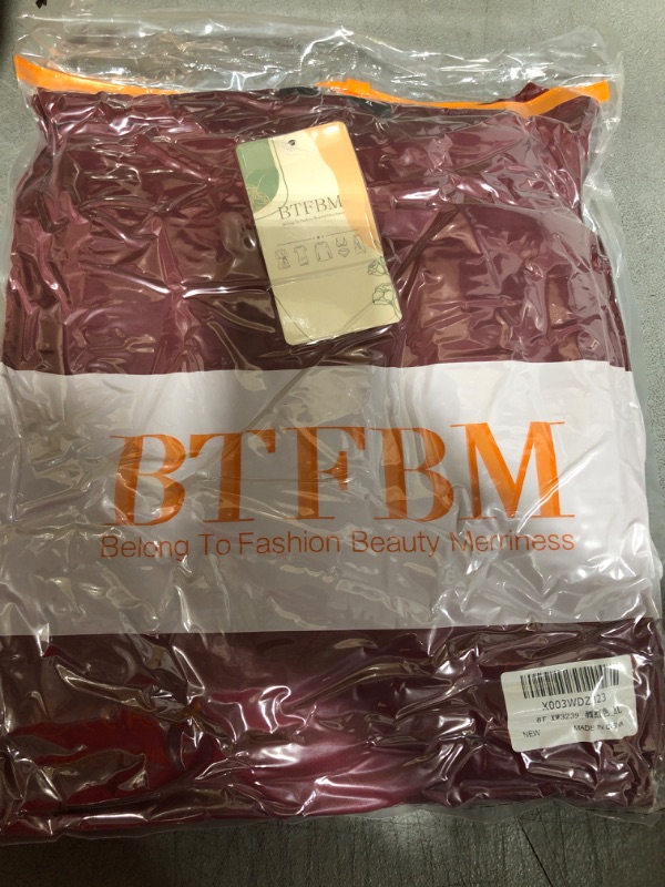 Photo 1 of BTFBM SWEATSHIRT FOR MEN / COLOR BURGANDY / SIZE XL 