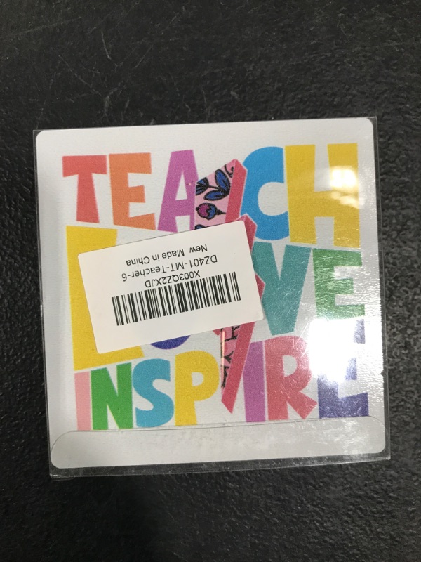 Photo 1 of Teach Love Inspire Wooden Sign with Holder